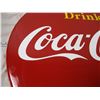 Image 4 : Large "Drink Cocal Cola" Galvanized Metal Bottle Cap 30" Diameter