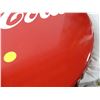Image 5 : Large "Drink Cocal Cola" Galvanized Metal Bottle Cap 30" Diameter