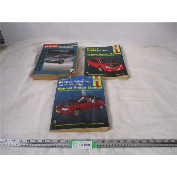 3 Dodge, Ford repair manuals