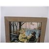 Image 2 : Ducks unlimited tin sign in wood frame 15x19