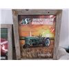 Image 3 : 2X The Money - Sask roughriders tin sign in wood frames