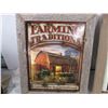 Image 2 : 2X The Money - Farming Traditions - IH tin sign in wood frames -15.5x19