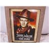 Image 2 : John Wayne tin sign in wood frames - 15.5x19