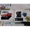 Image 5 : 1970's Car pamphlets, brochures, mostly french