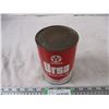 Image 1 : texaco motor oil cardboard can 1 litre (full)