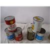 Image 4 : 2X The Money - shell, esso, coop, kenadall 1 litre oil cans (6)