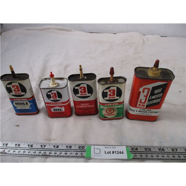 3in1 oil tin (with contents)
