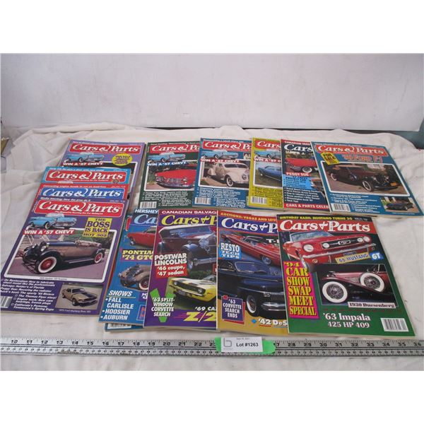 1990's cars + parts magazines