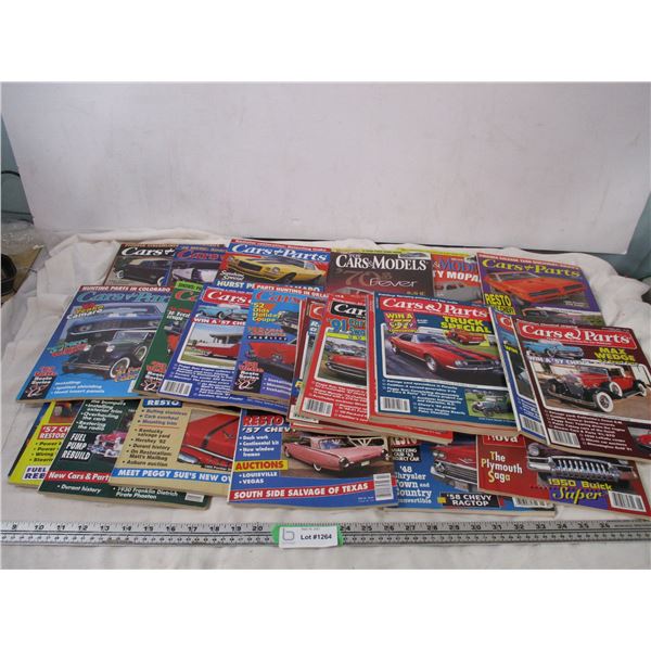 1990's cars + parts magazines