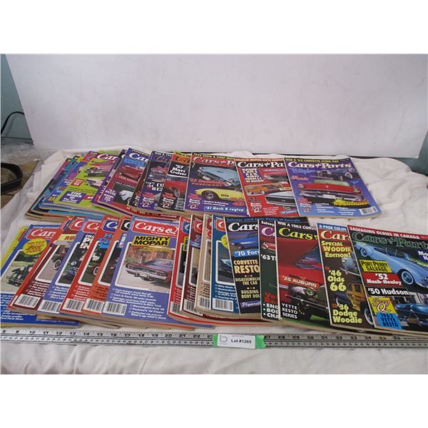 Car + parts 1990's magazines