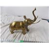 Image 1 : brass elephant statue (16" long)