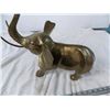 Image 3 : brass elephant statue (16" long)