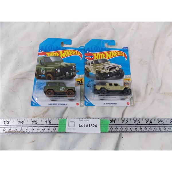 land rover defender 90 + '20 jeep gladiator