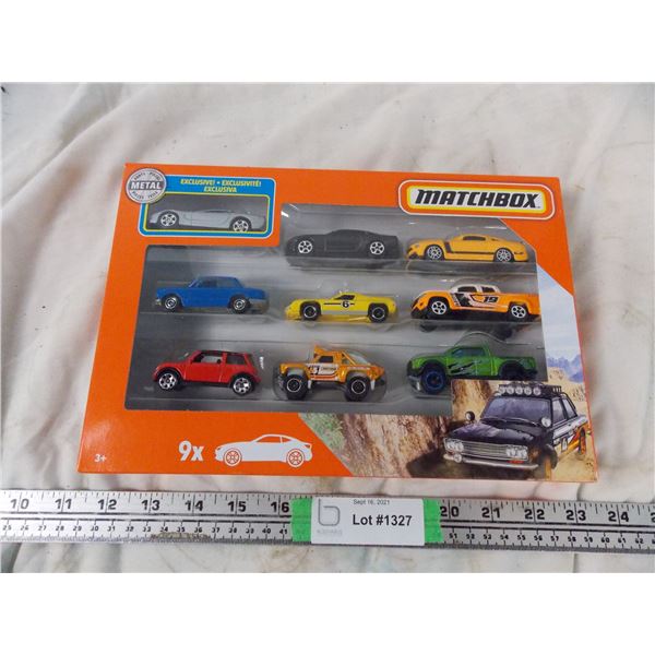 Matchbox 9 car offroad set