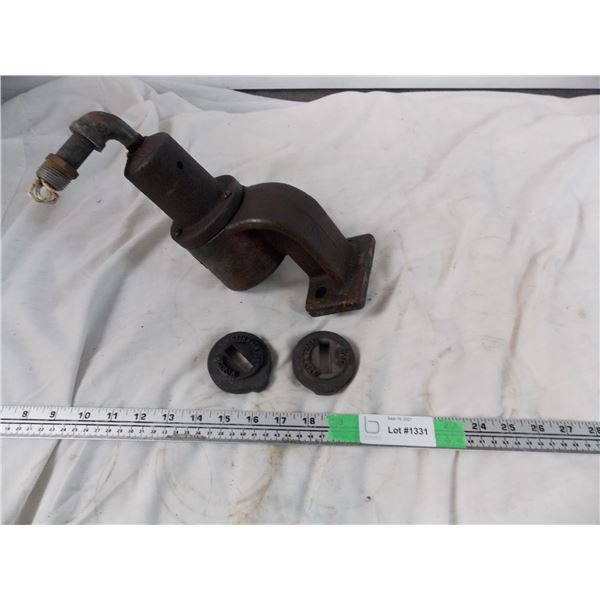 Labatt's Molsons Saskatchewan Electric Barrel Stopper branding iron