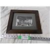 Image 1 : Framed Early shop photograph signed "Harpers Brown North Battle Ford"