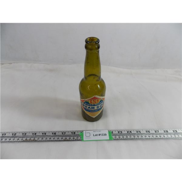 cream soda silverwood springs saskatoon sask. bottle