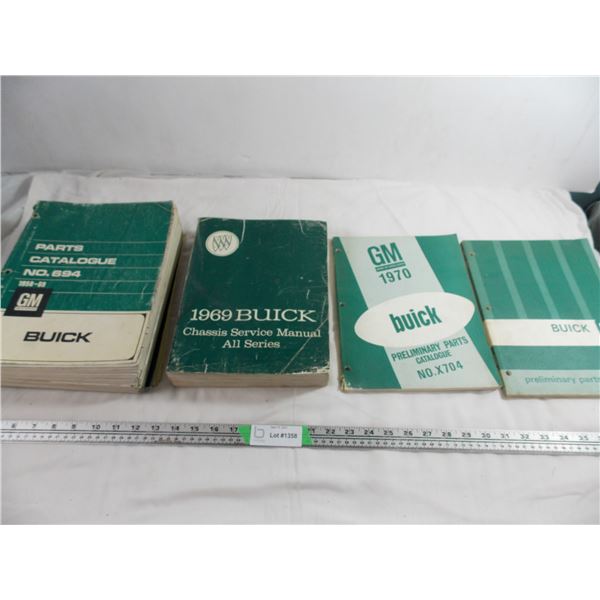 1958-1970 Buick service manual + parts catalogue