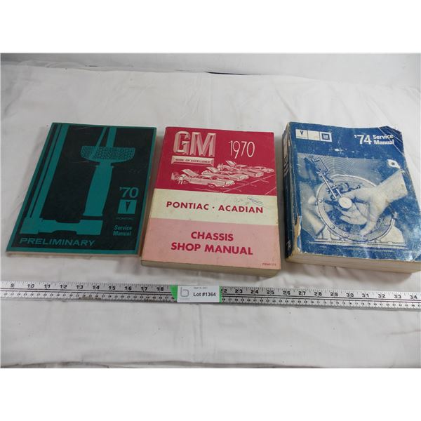 1970-1974 Pontiac shop manual + service manuals