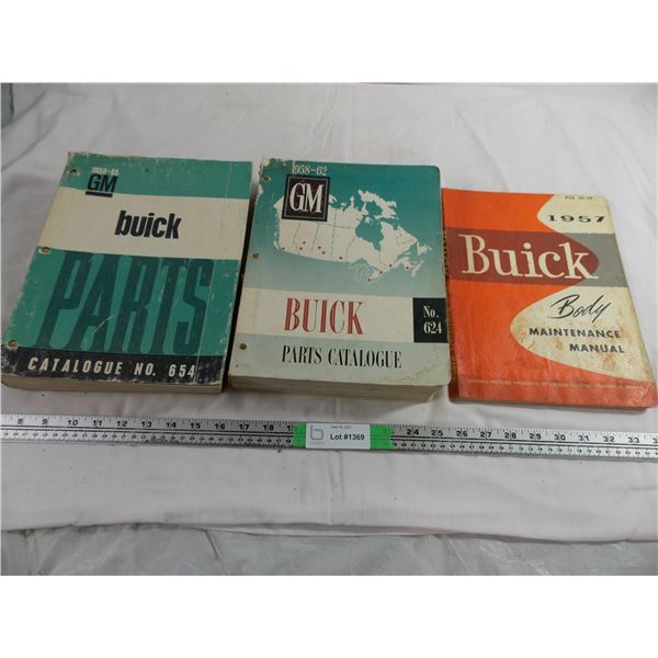 1958-1965 GM Buick parts catalogues + maintenance manuals