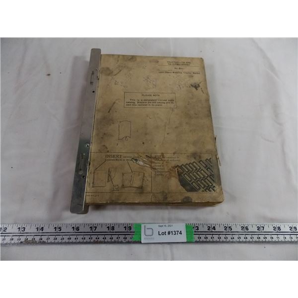 John Deere Tractors 720 + 730 parts catalogue