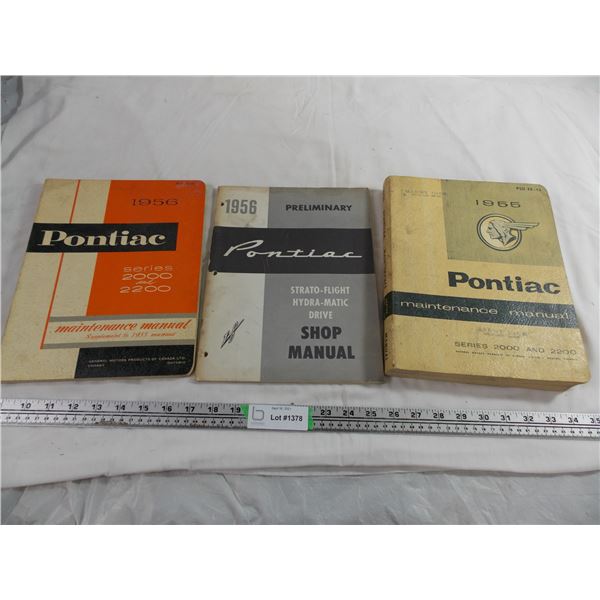 1955-1956 pontiac maintenance manual