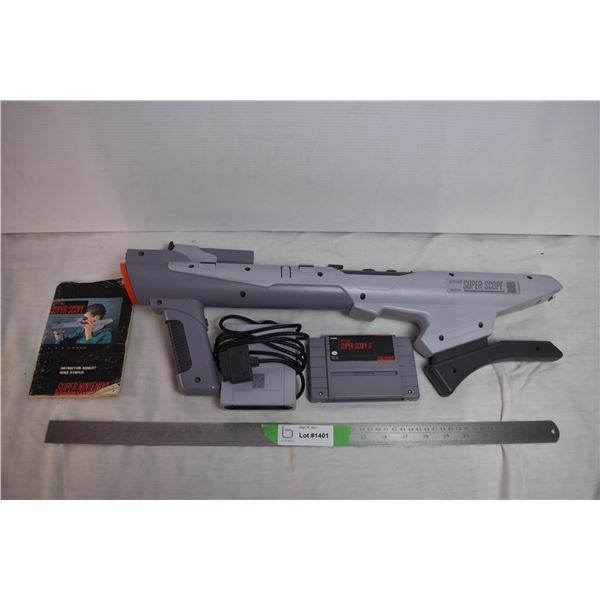 Super Scope SNES with game