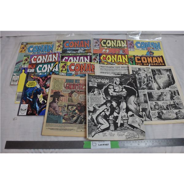 Conan The Barbarian Comics - misc comics