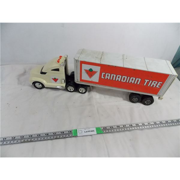 Canadian Tire Truck with Trailer (lights up and makes sounds/goes forward and backward)