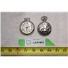 Image 1 : Two Pocket Watches - Eagle on back - westclok + acuci