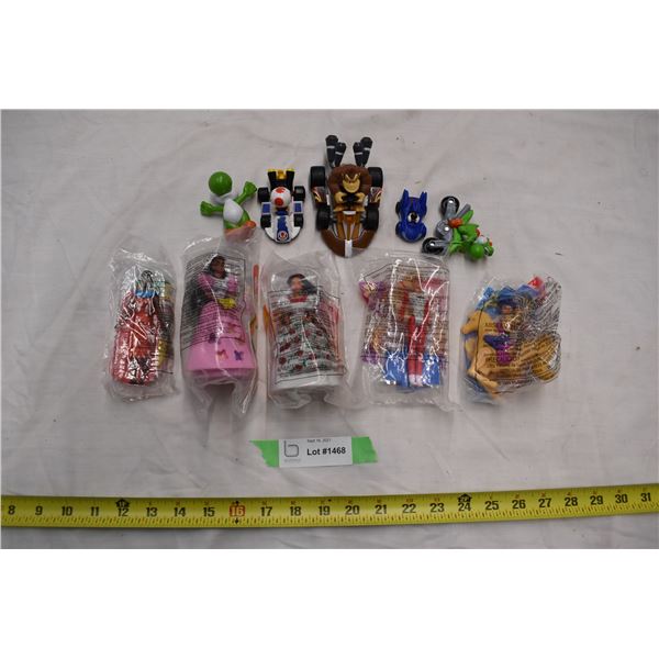 Mario Kart Toys + Princess Happy Meal Toys