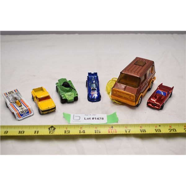 Matchbox Cars + Buddy L Van