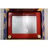 Image 2 : Etch-a-sketch in box with superhero etch a sketch packet