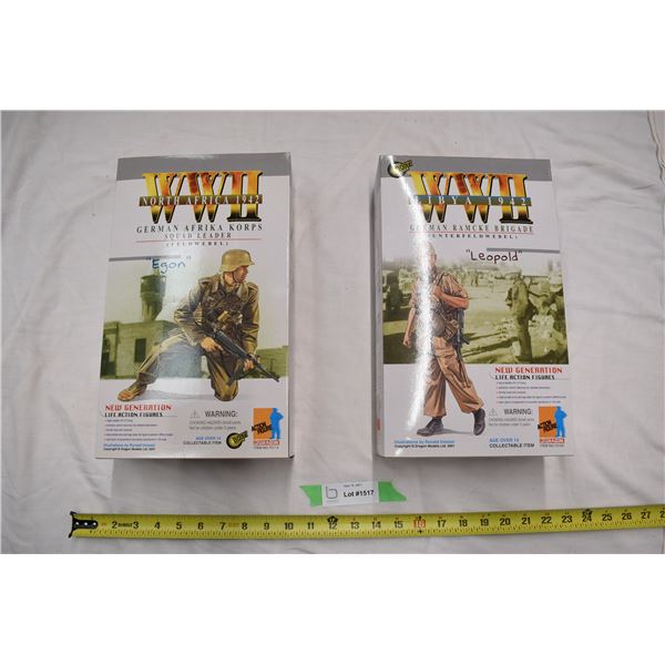 2X The Money - Dragon WWII German Figures (NIB)