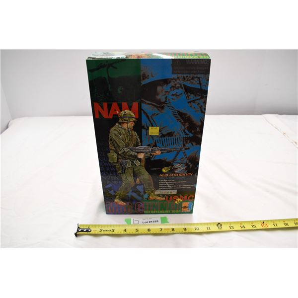 NAM 12" Figure - M60 Gunner (NIB)