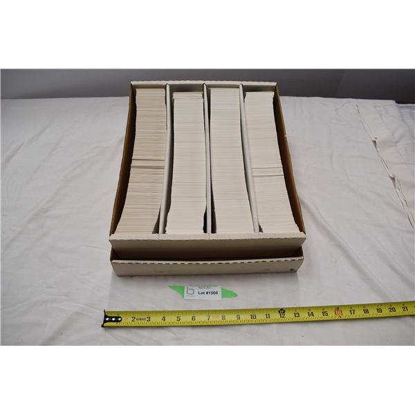 (3200 CT box near full) NBA Skybox 1991-92 + Upperdeck 1992 (with checklist cards) + 1991 Collectors