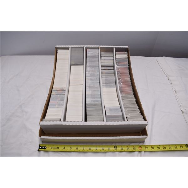 5000 count box of NBA Cards - all types from the 90's, mint, many sleeved