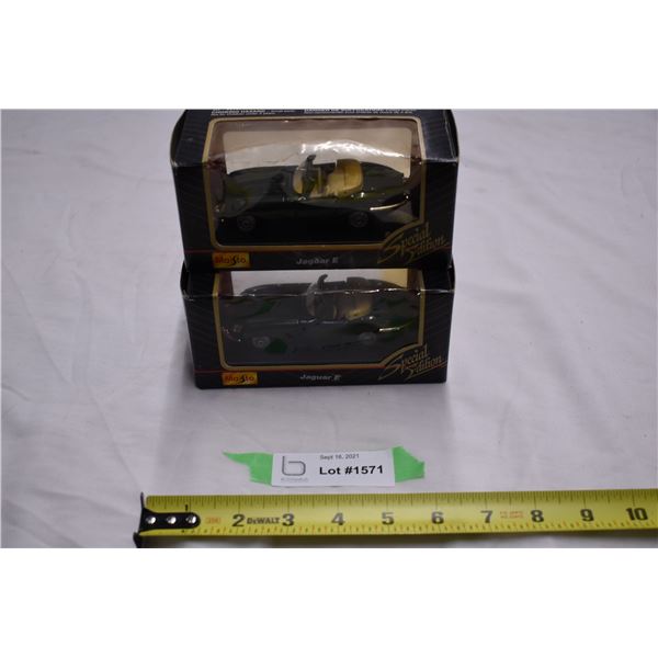 Jaguar die-cast cars