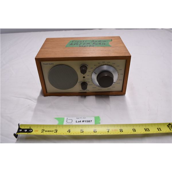 Tivoli Audio Am/FM Radio - working