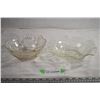 Image 1 : Early Rayed Heart bowl + depression glass bowl