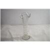 Image 4 : Early pressed glass spooner/celery + glass vase