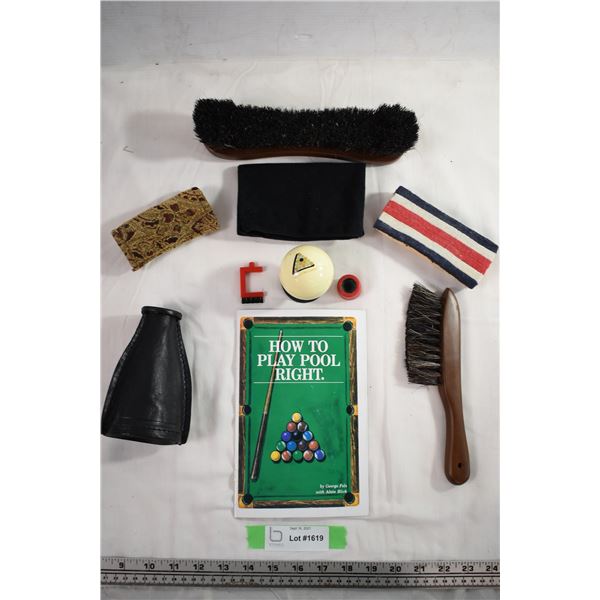 Billiard Ball + Pool Table accessories
