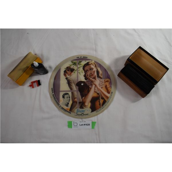 Vogue Picture Record with Record Cleaning Brushes