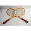 Image 2 : Vintage Wilson Shinguards + Wooden Tennis raquets