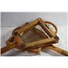 Image 3 : Vintage Wilson Shinguards + Wooden Tennis raquets