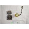 Image 1 : Vintage Peacock (lighter?) + Fleet Pocket Watch