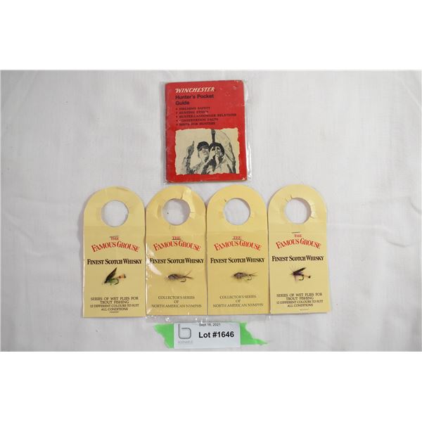 Fly Fishing Lures + Winchester hunters pocket guide