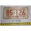 Image 1 : Home of the RCMP Sask Plate 1973