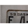 Image 2 : 1959 Sask License Plate