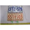 Image 1 : Quebec + Ontario License Plates